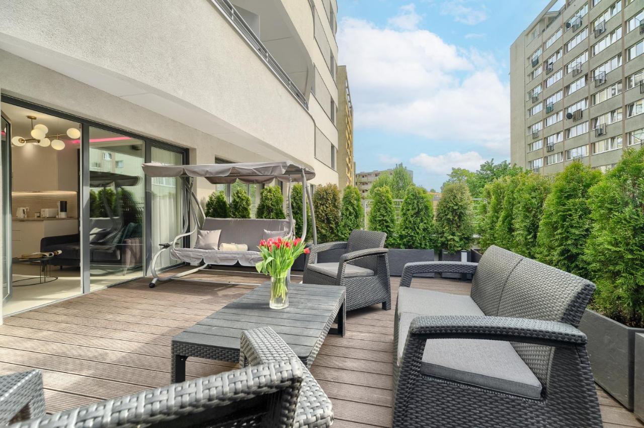 Apartments Ostsee Suntowers Taras Świnoujście Exterior foto