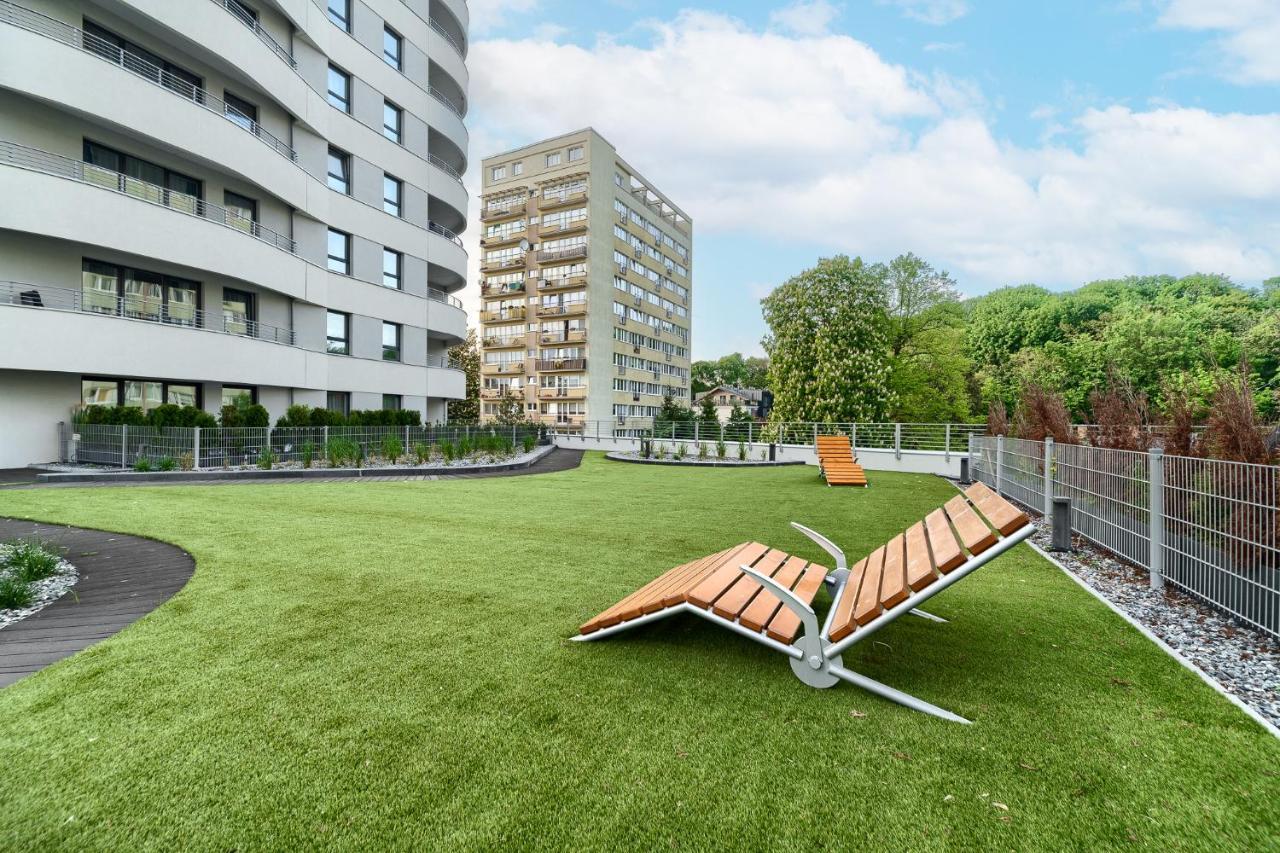 Apartments Ostsee Suntowers Taras Świnoujście Exterior foto