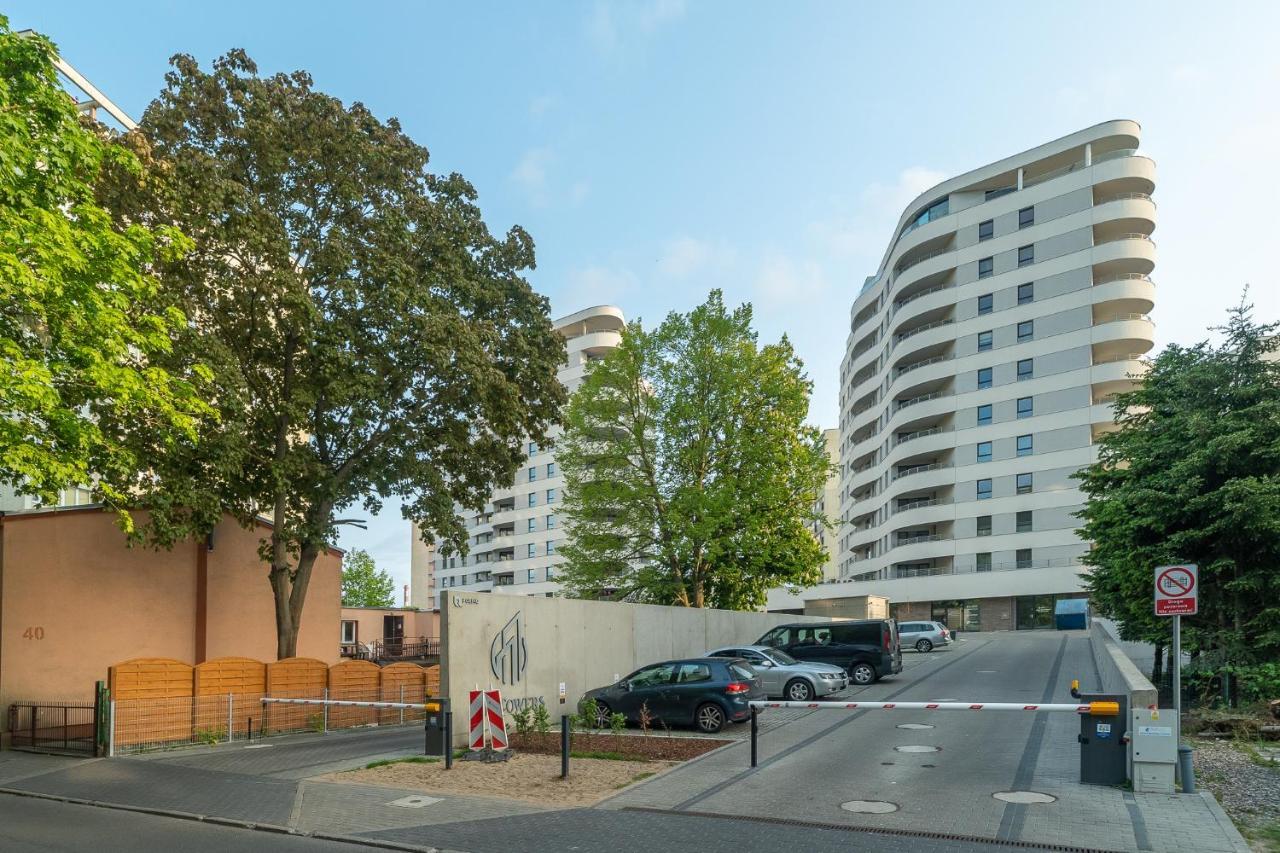 Apartments Ostsee Suntowers Taras Świnoujście Exterior foto